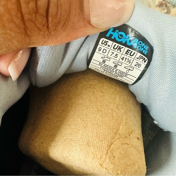 Hoka Gray Running Shoes - Picture 8 of 8